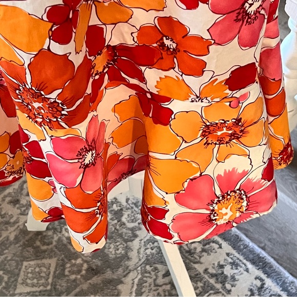 Madison leigh Dress Size 14W floral tropical - Picture 9 of 10